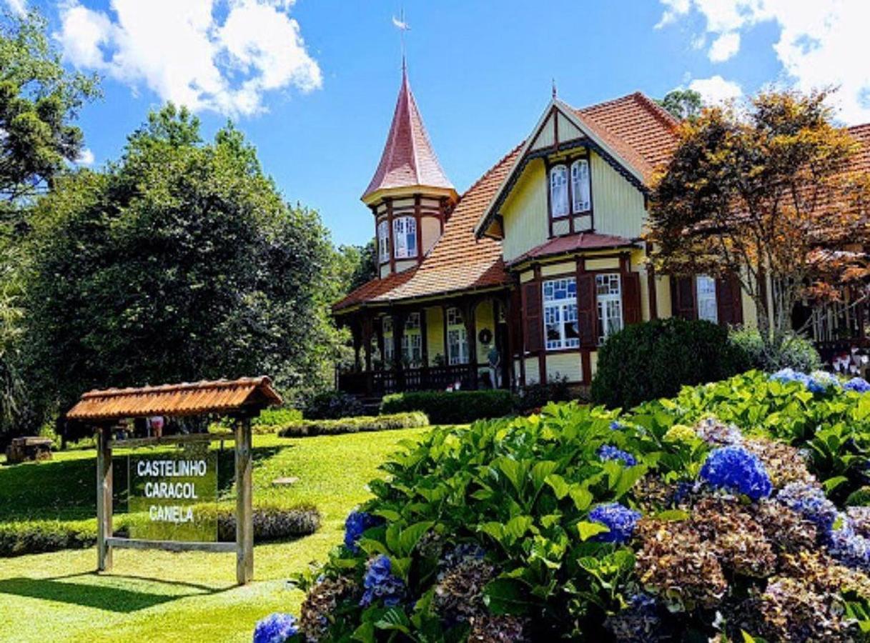 Apart-Hotel Em Gramado, Padrao 4 Estrelas, No Centro Exterior foto